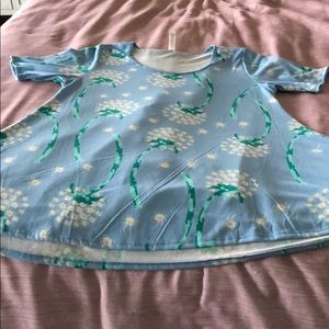 Lularoe Perfect T with Dandelions